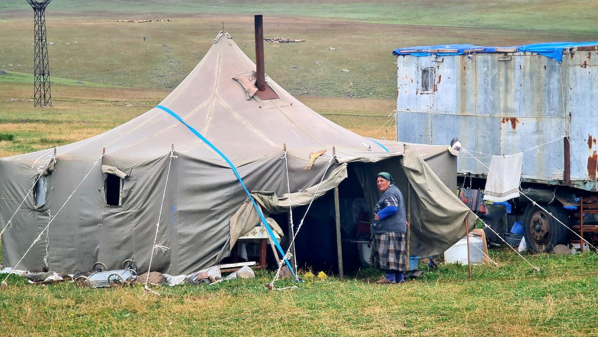 Гора Арагац июль 2024