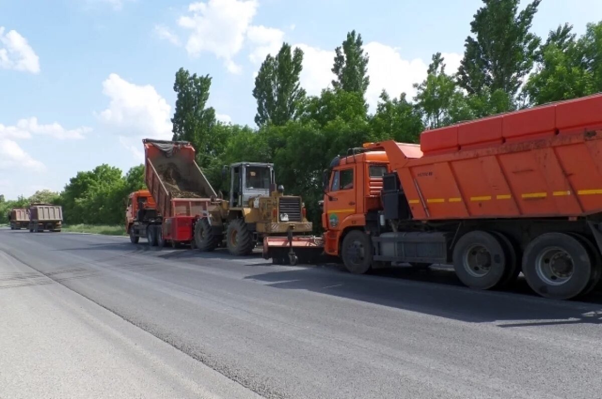    В Яблоновском продолжается ремонт дорог