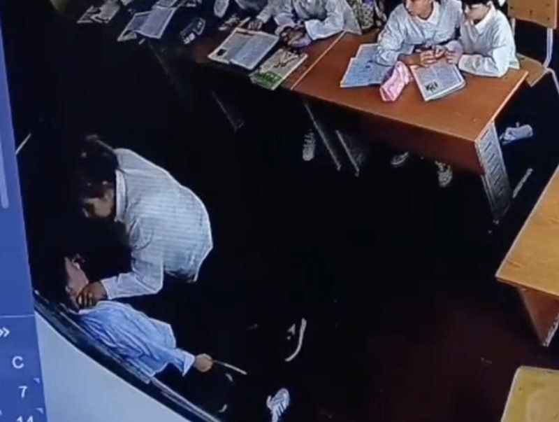 Скриншот записи с камер наблюдения.