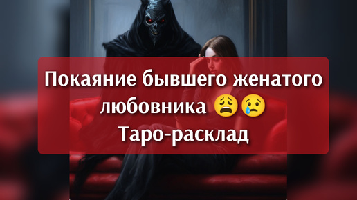 Бывший женатый любовник просил передать. Он раскаивается 😭. Таро-расклад, гадание.