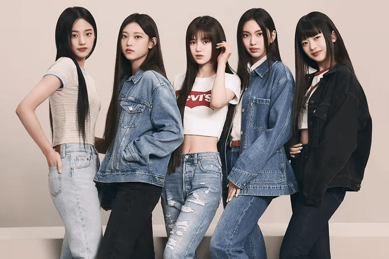                                                        Южнокорейская гёрлс группа NewJeans