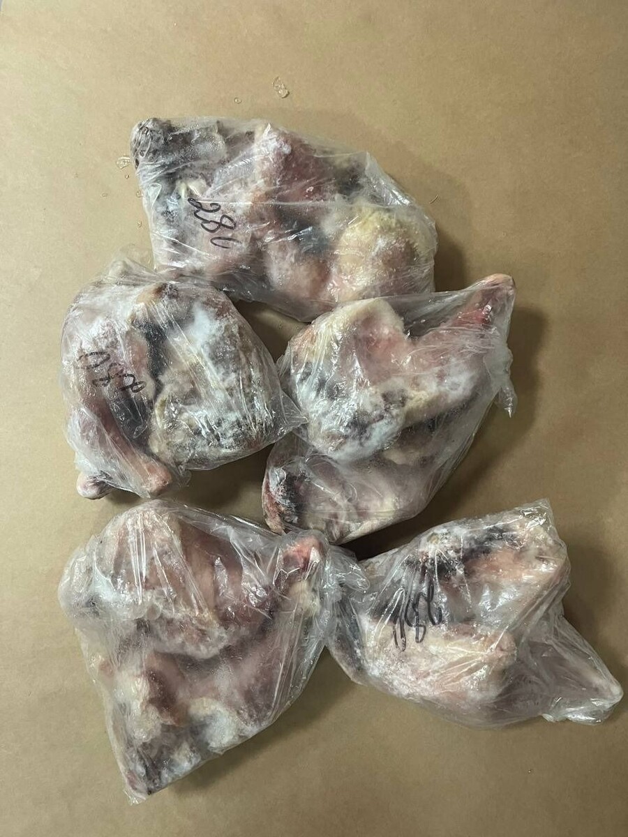    Продукты, которые отправили на экспертизу, после отравления семьи в Красноярском крае. Источник: https://t.me/krksledkom