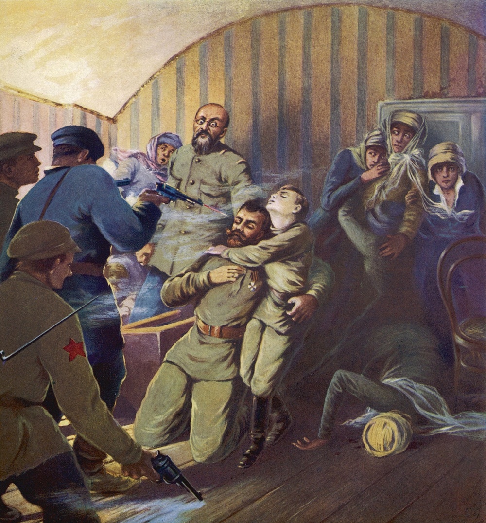 16 июля 1918 год. Расстрел царской семьи.