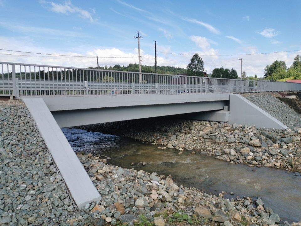    Отремонтированный мост. Источник: Telegram-канал "Горно-Алтайавтодора"