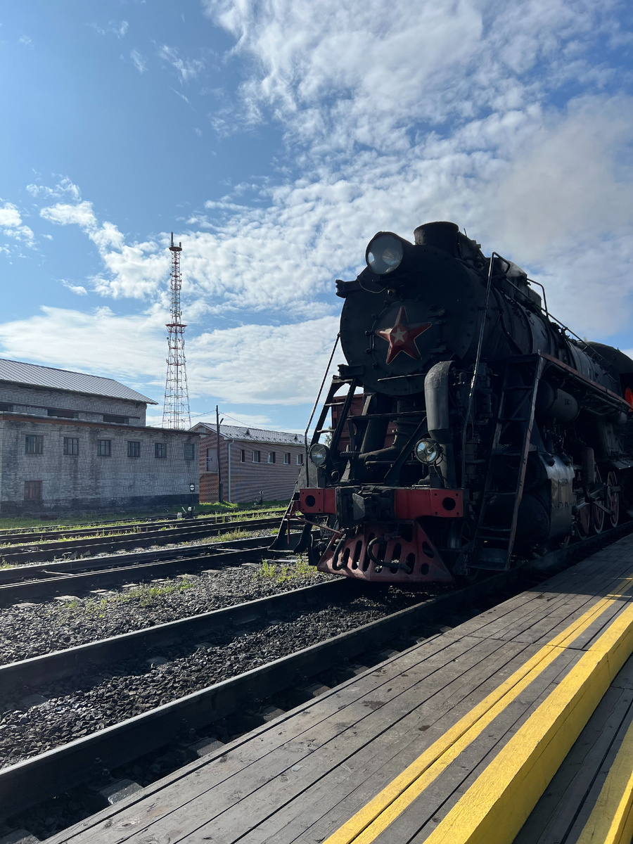 Паровоз «Рускеальского экспресса»