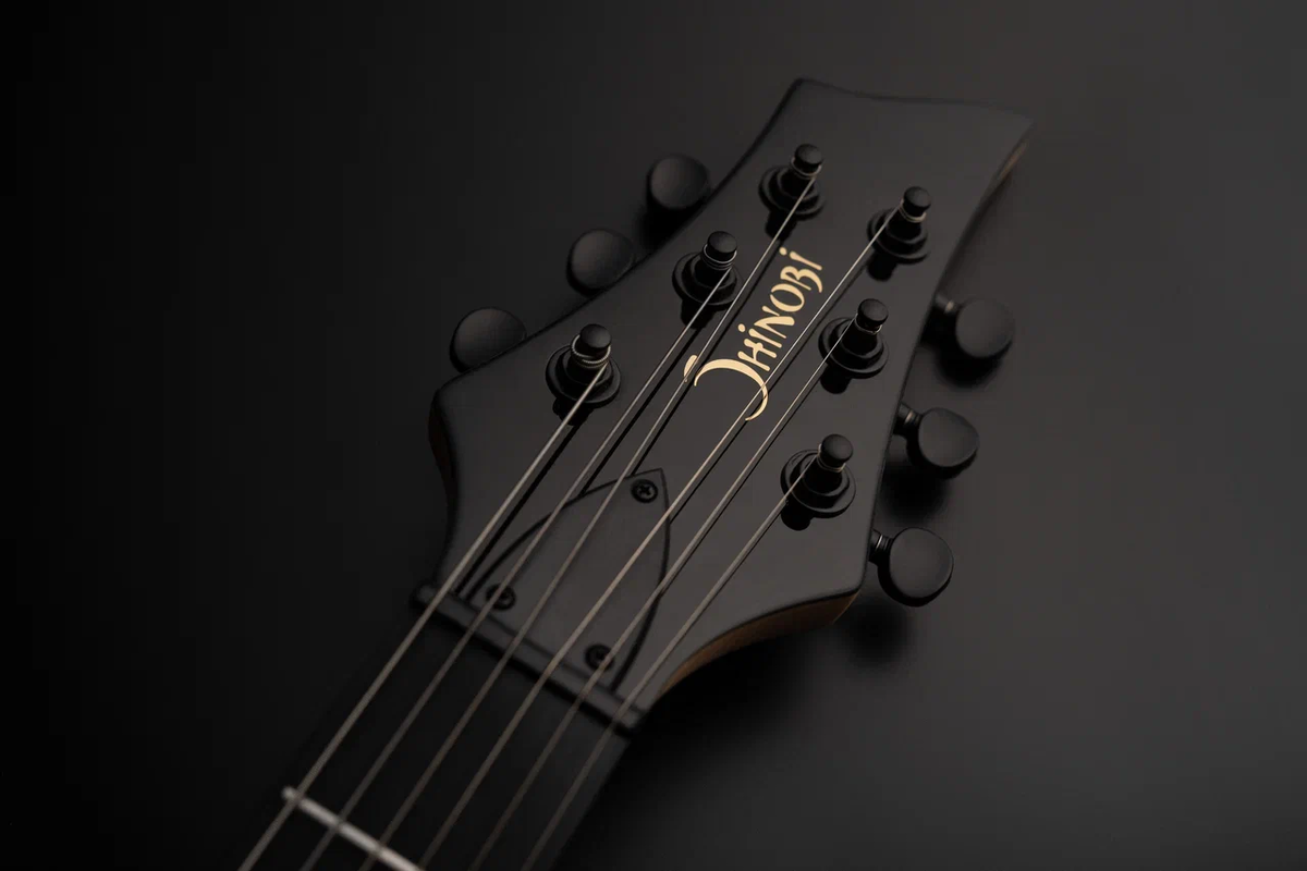 Голова грифа электрогитары Shinobi Z-3E WBL