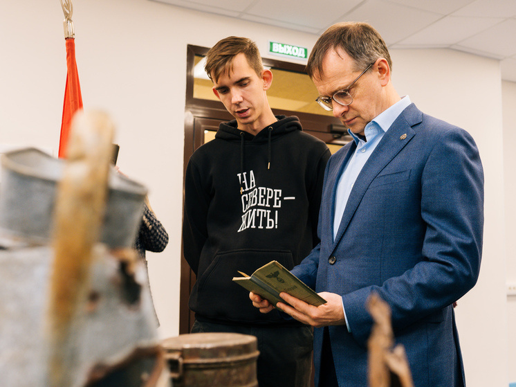    Владимир Мединский во время визита в Мурманск пресс-служба правительства Мурманской области
