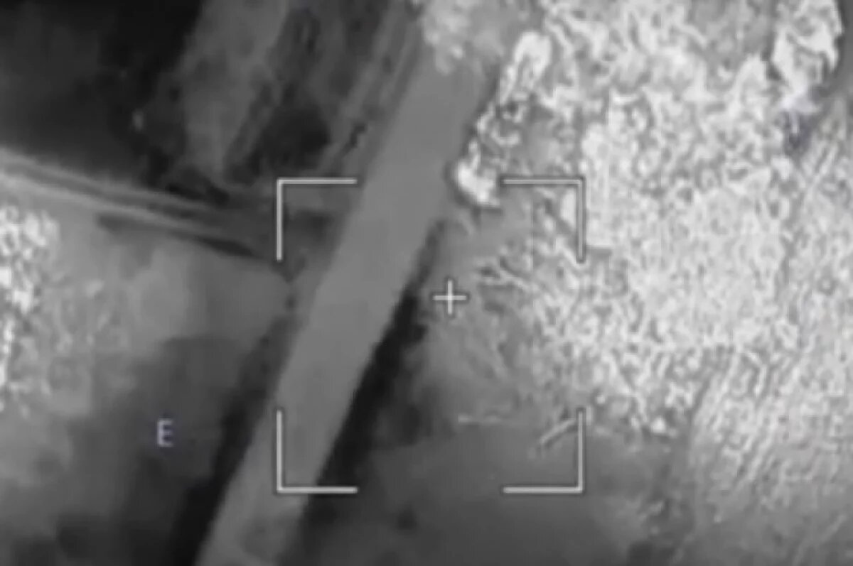    МО опубликовало видео уничтожения украинской БМП-2 в Курской области