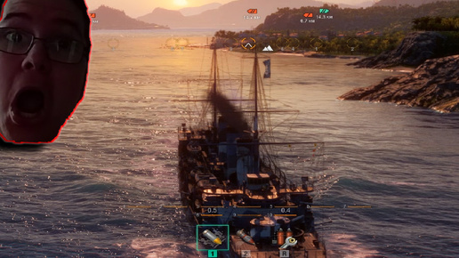 ПОПАЛИ В ОКРУЖЕНИЕ В WORLD OF WARSHIPS