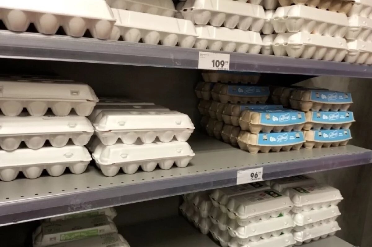    В Тюменской области зафиксировано снижение цен на куриные яйца