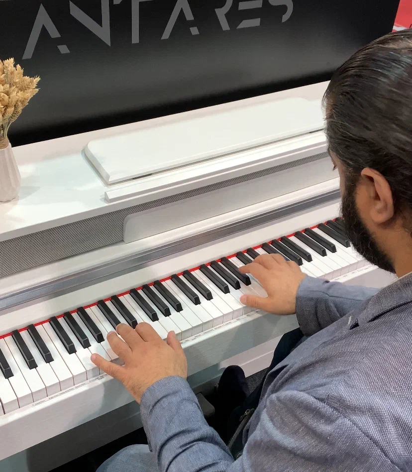 Цифровое фортепиано Антарес W-500 на выставке "Музыка Москва 2024"