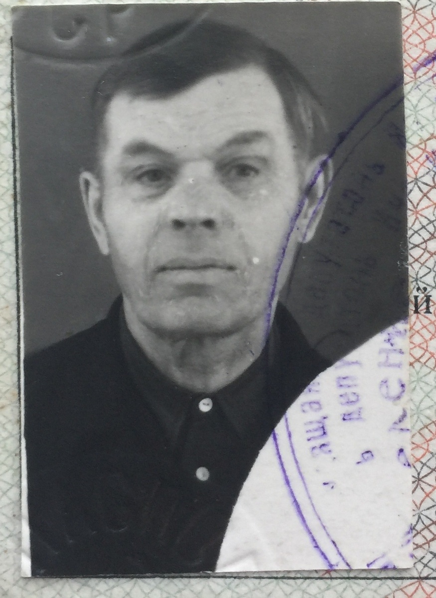Личная фотография Даняева Василия Александровича с паспорта