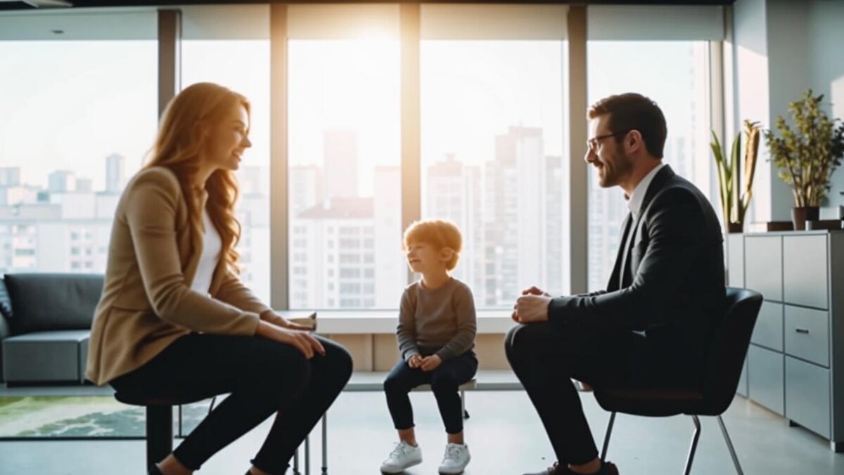 Семья принимает решение о покупке квартиры