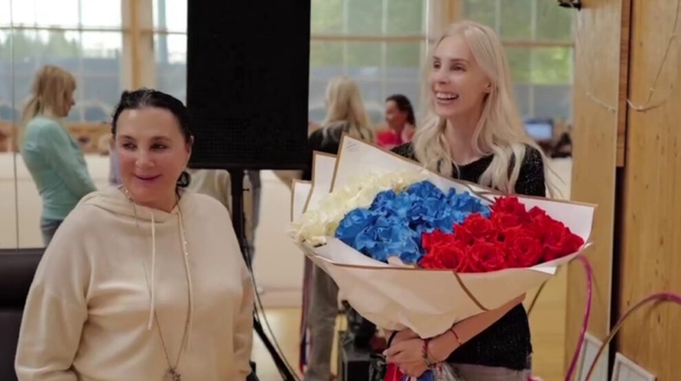    Ирина Винер и Анастасия Близнюк. Фото: телеграм-канал Ирины Винер