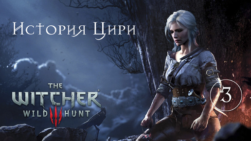 История Цири #3 [Ведьмак 3: Дикая Охота] игрофильм | The Witcher 3