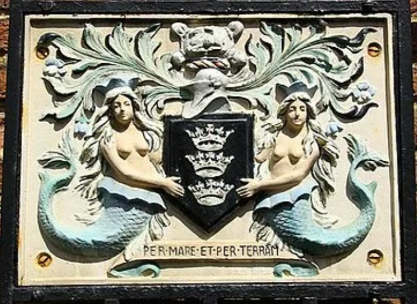 Первый герб Бостона (Англия)