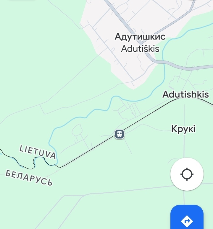 Годутишки на карте