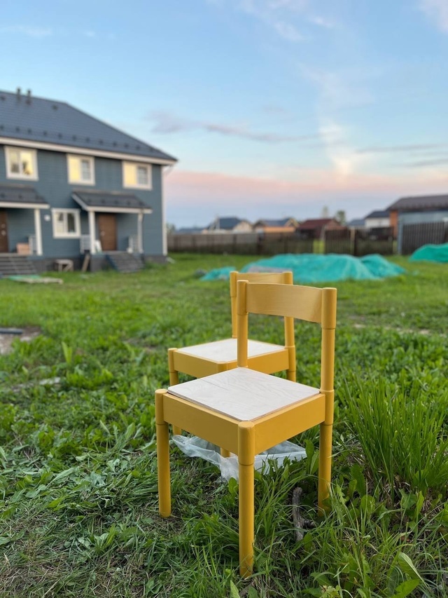 Стулья после реставрации