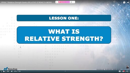 УРОК 7 Relative Strength Basics RELATIVE STRENGTH INTRO РУССКИЙ