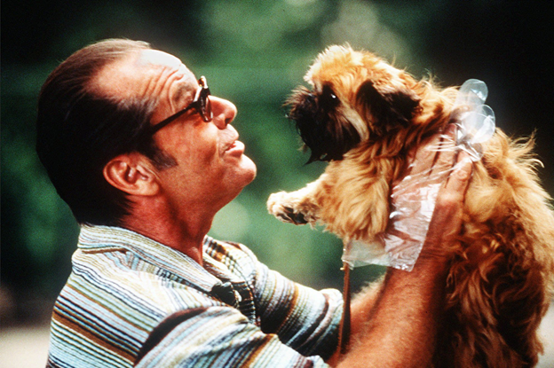 кадр из фильма «Лучше не бывает» 1997 года, режиссёр Джеймс Брукс