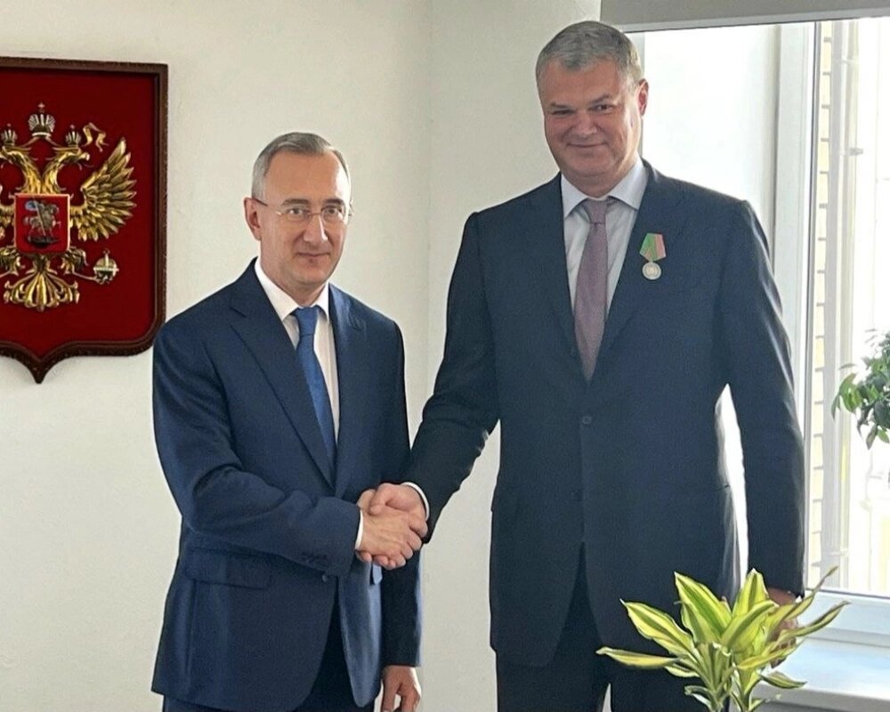    Владислав Шапша и Андрей Горбатенко Фото: Telegram-канал Владислава Шапши