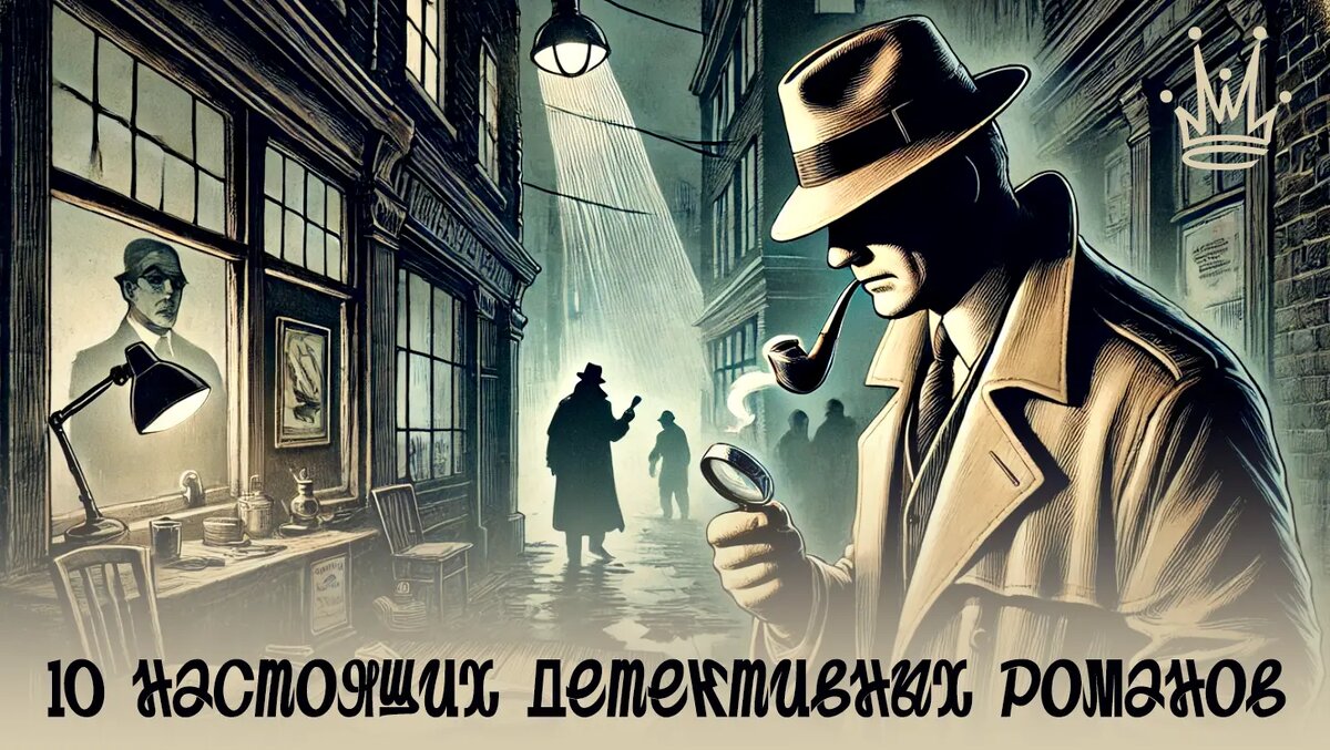 10 настоящих детективных романов