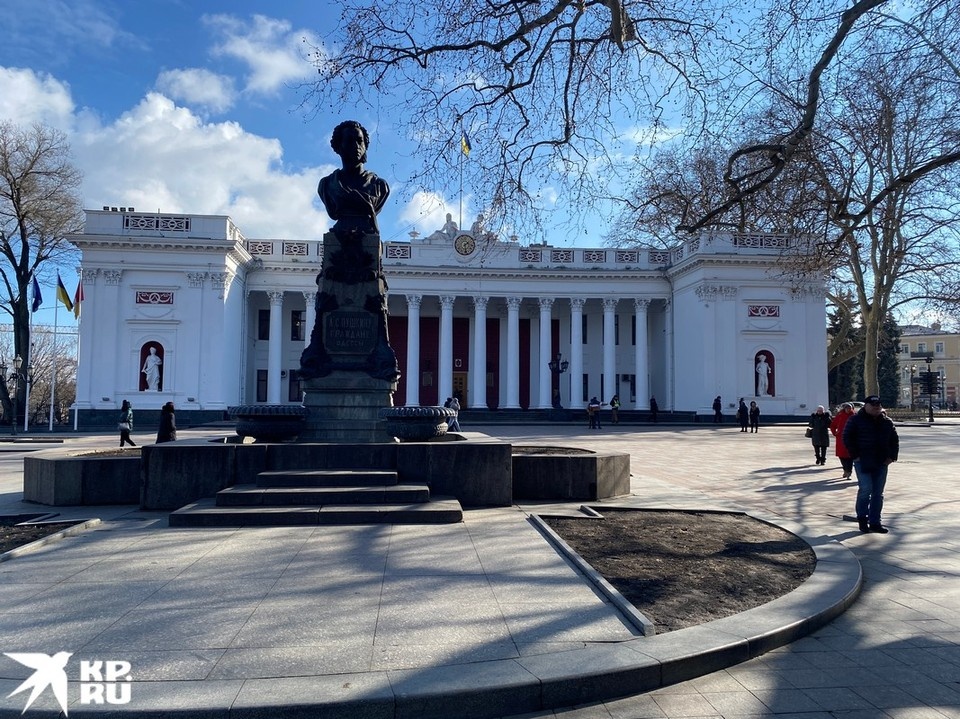    В Одессе собираются сносить памятник Пушкину Елена КРИВЯКИНА