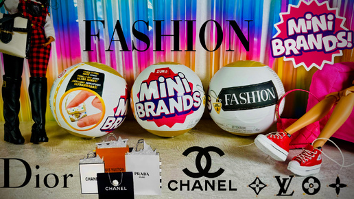 Video herunterladen: Mini Brands Fashion! Серия 3! Нашла редкую обувь! Шарики с Сумками, Обувью и Аксессуарами для Кукол!