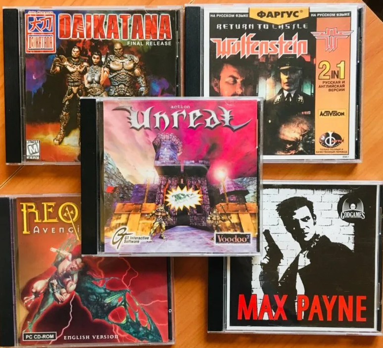 Забавно, что я нашёл объявление о продаже этих дисков в интернете :)