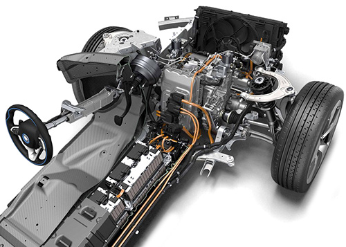 Гибридная силовая установка