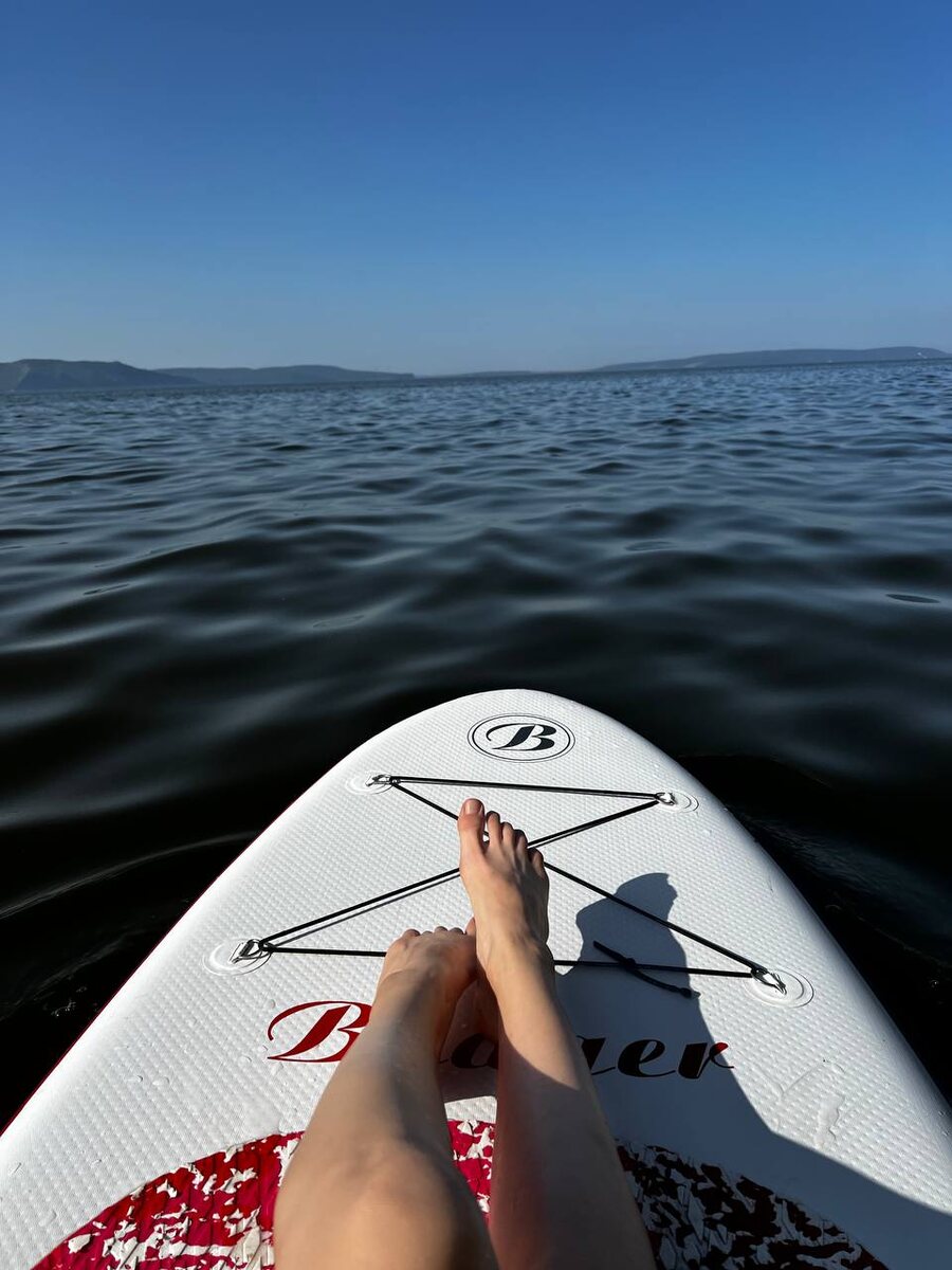 Прогулка на сапе, Итальянский пляж, Тольятти