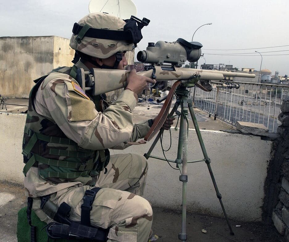 М24 на позиции (Ирак).