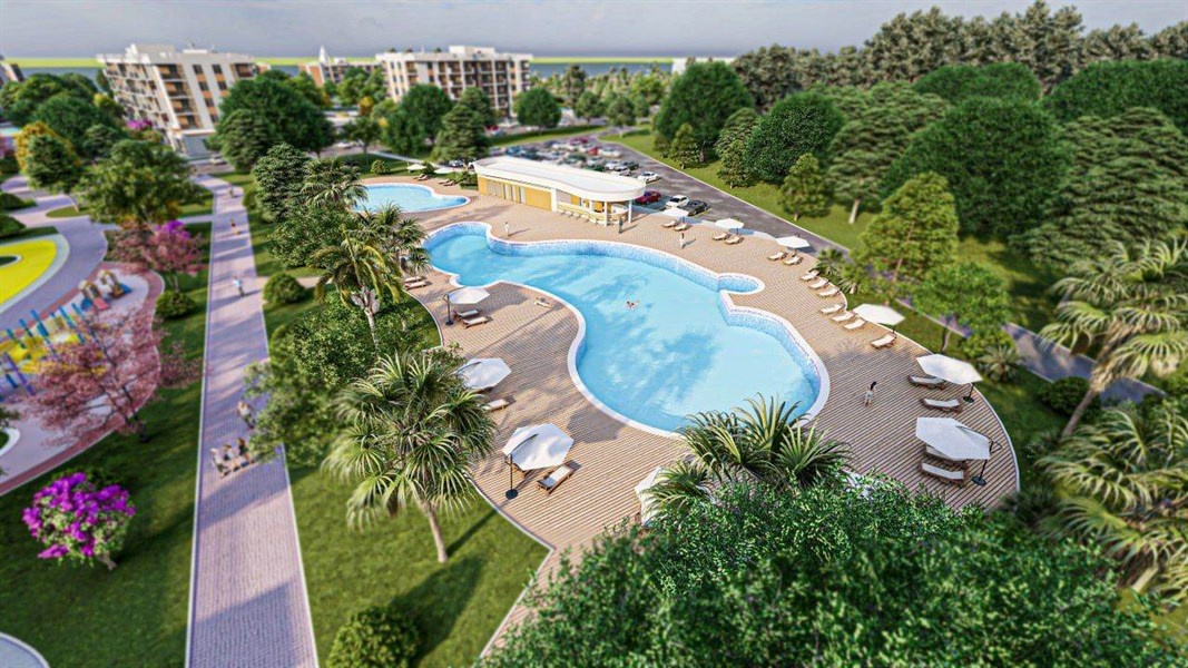 Новый гостиничный комплекс в станице Голубицкая, где находятся самые лучшие пляжи на южной стороне Азовского моря, квартиру здесь можно купить от 6млн и стать собственником доходной недвижимости в перспективном объекте с бассейнами и собственным пляжем