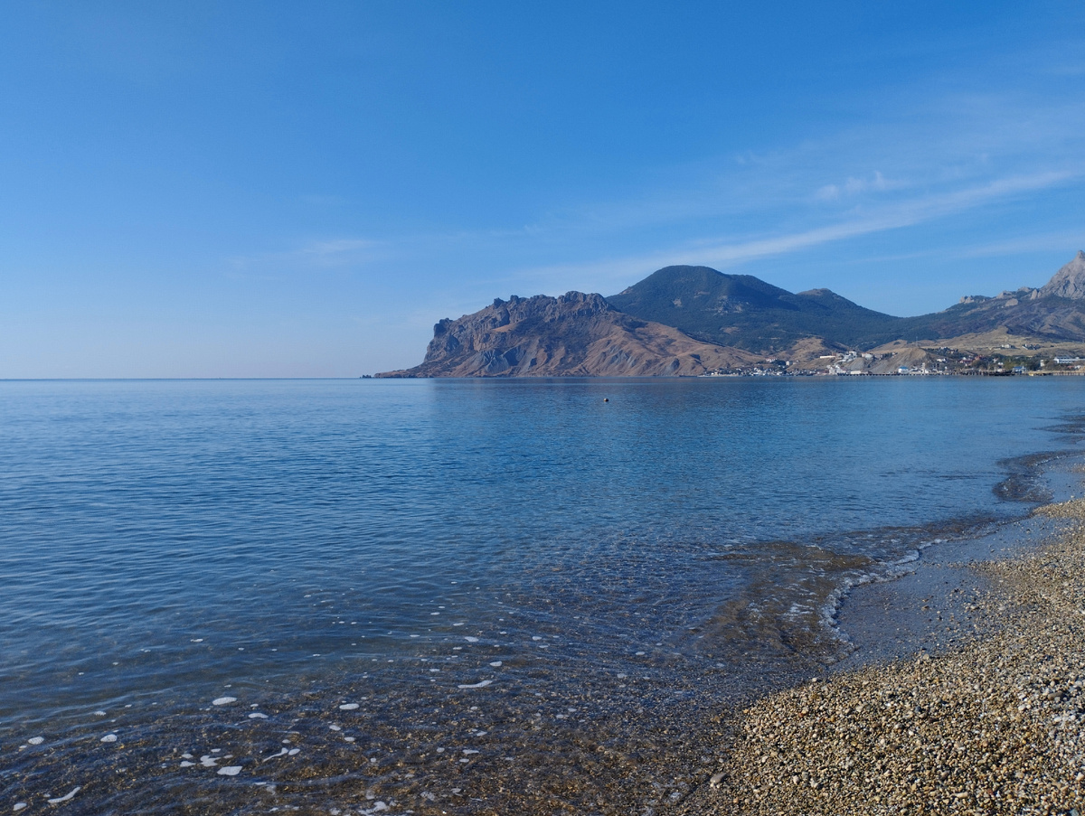 Море сегодня около 9 утра. Фото автора канала