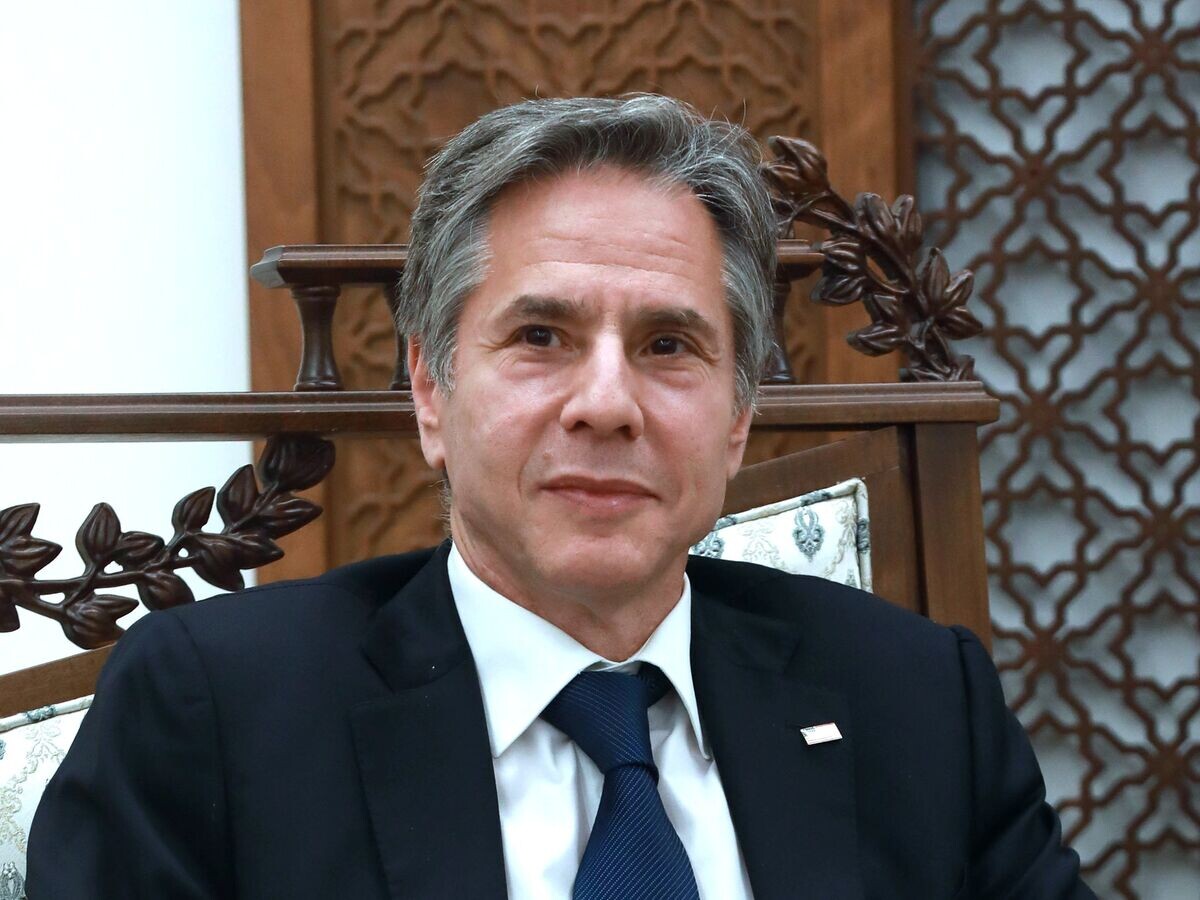    Госсекретарь США Э. Блинкен© РИА Новости . Стрингер