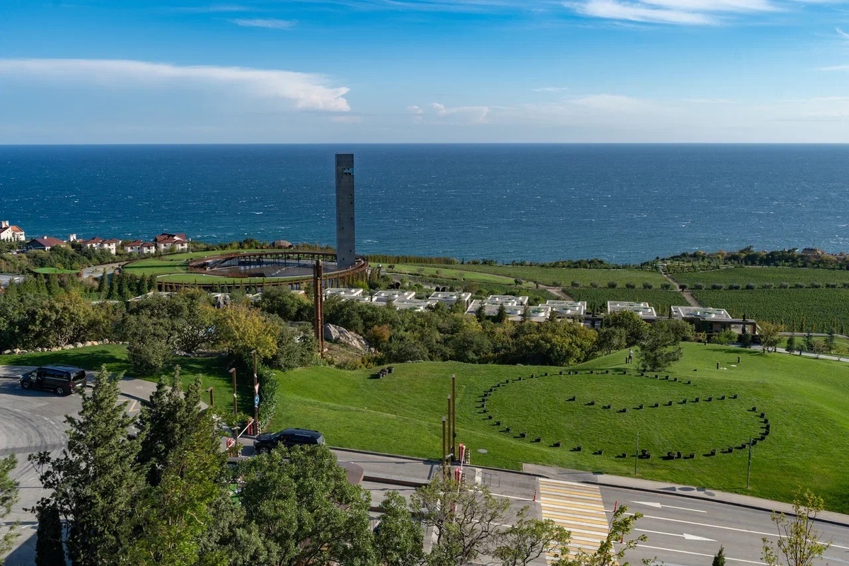 Смотровая курортного комплекса Мрия // Фото комплекса