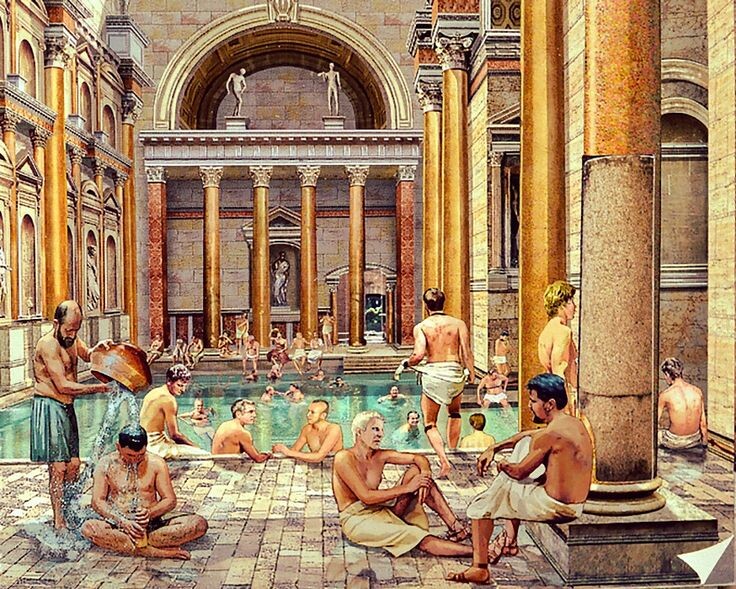 Римские бани - термы. Фото из открытых источников.