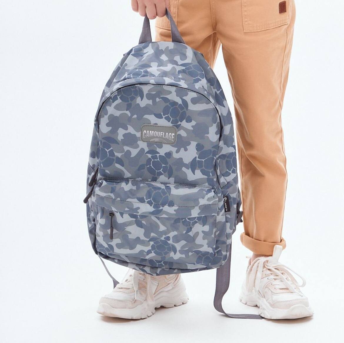 Стильный рюкзак для дополнительных занятий Lamark «Камуфляж»