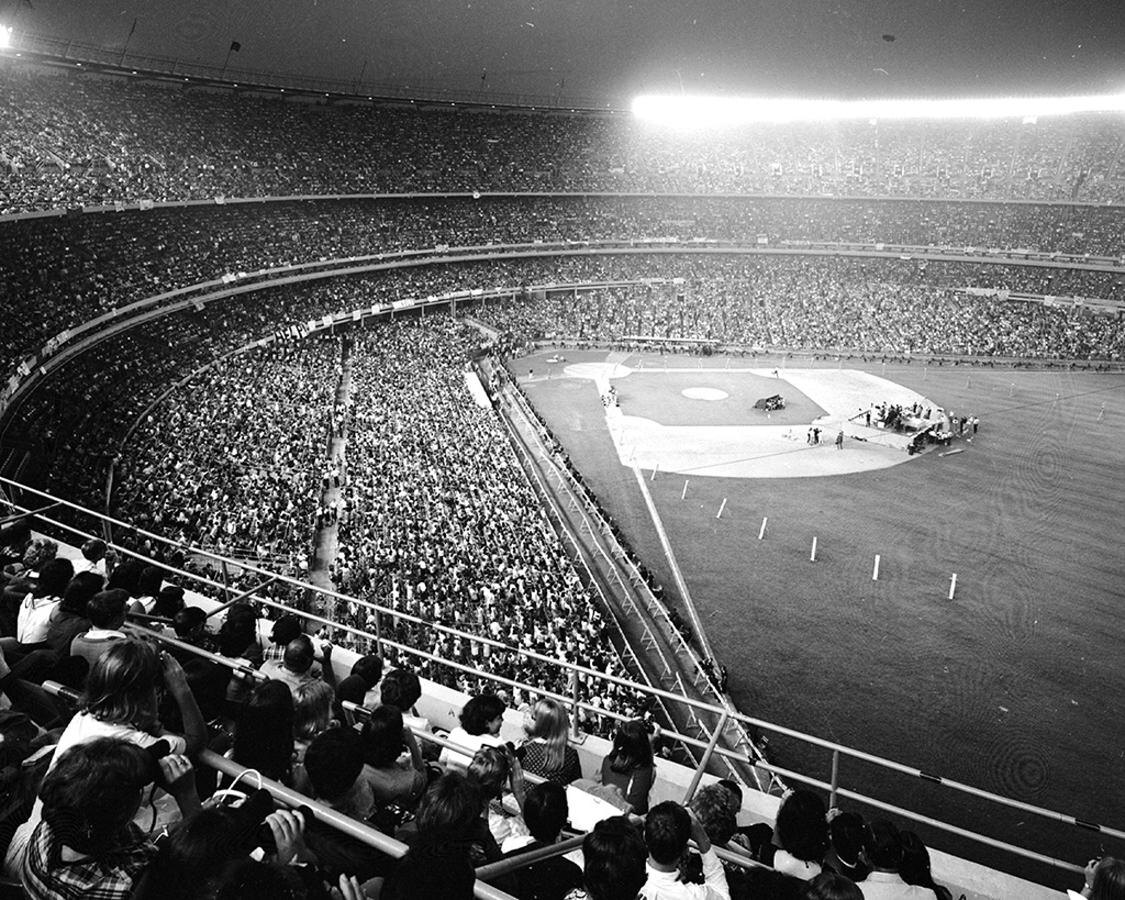 The Beatles played Shea Stadium.