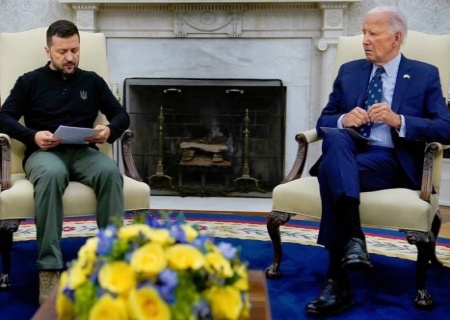    Байден на встрече с Зеленским объявил пакет помощи на $2,4 млрд
