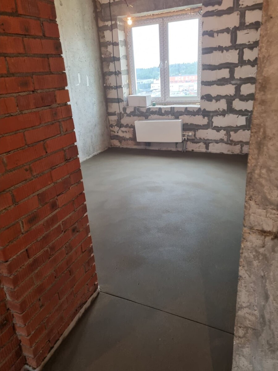 Полусухая стяжка в квартире