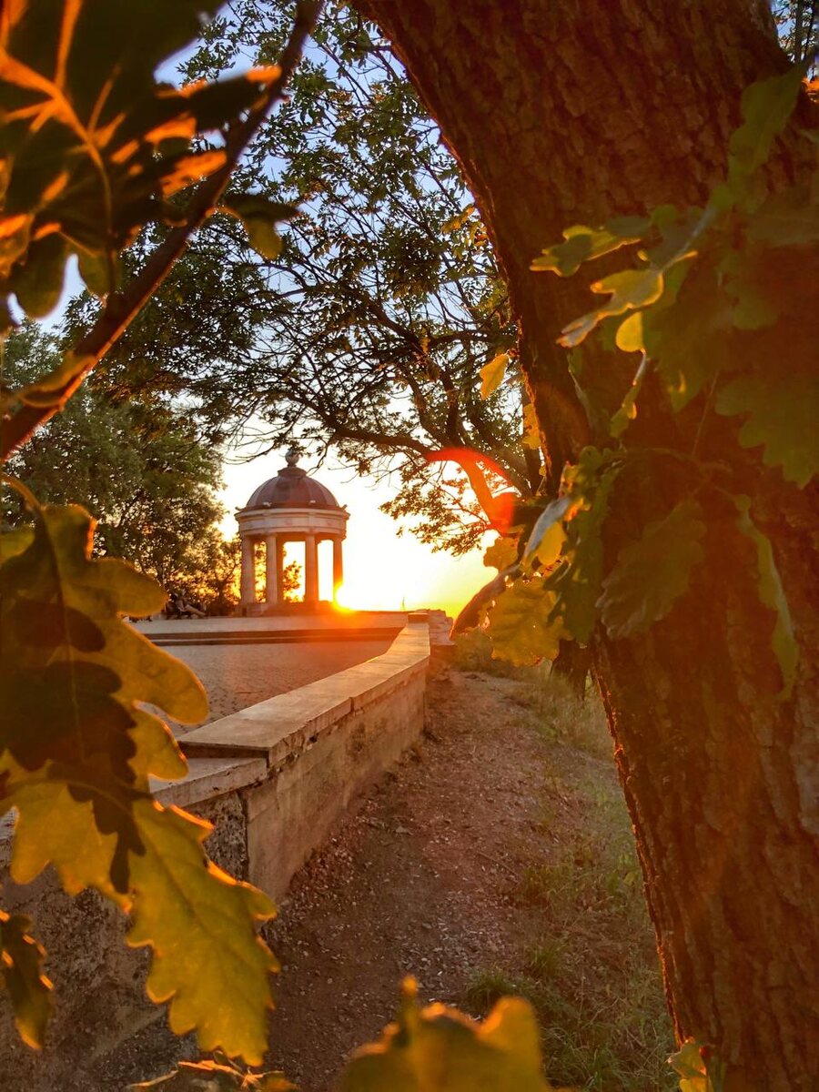 Пятигорск.Эолова арфа.  Одна из лучших обзорных площадок. фото Артема Мелетова