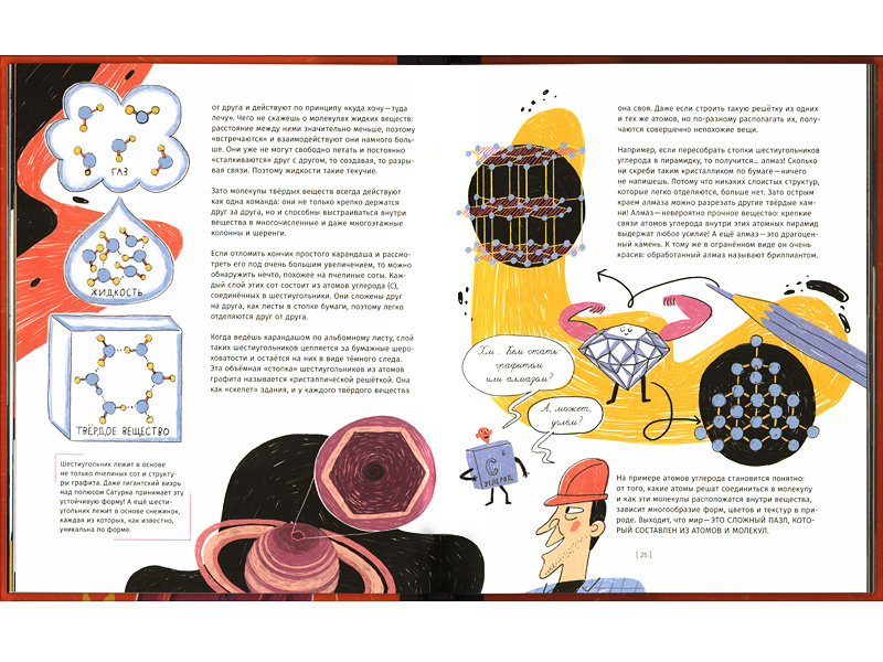 Иллюстрация из книги «118 элементов, или Как люди, созданные из клеток, разобрались в мире, созданном из атомов»