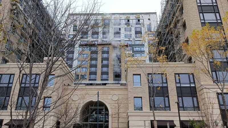    Возгорание на стройке ЖК «Гудзон» в Сургуте прокомментировали в «Бруснике»