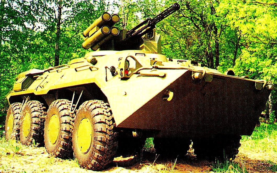 ... и его установка на базе БТР-80.