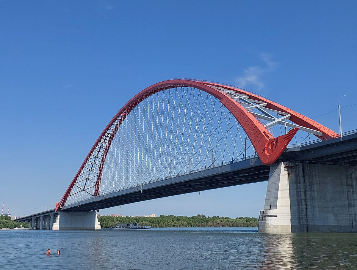 Бугринский мост, фото автора