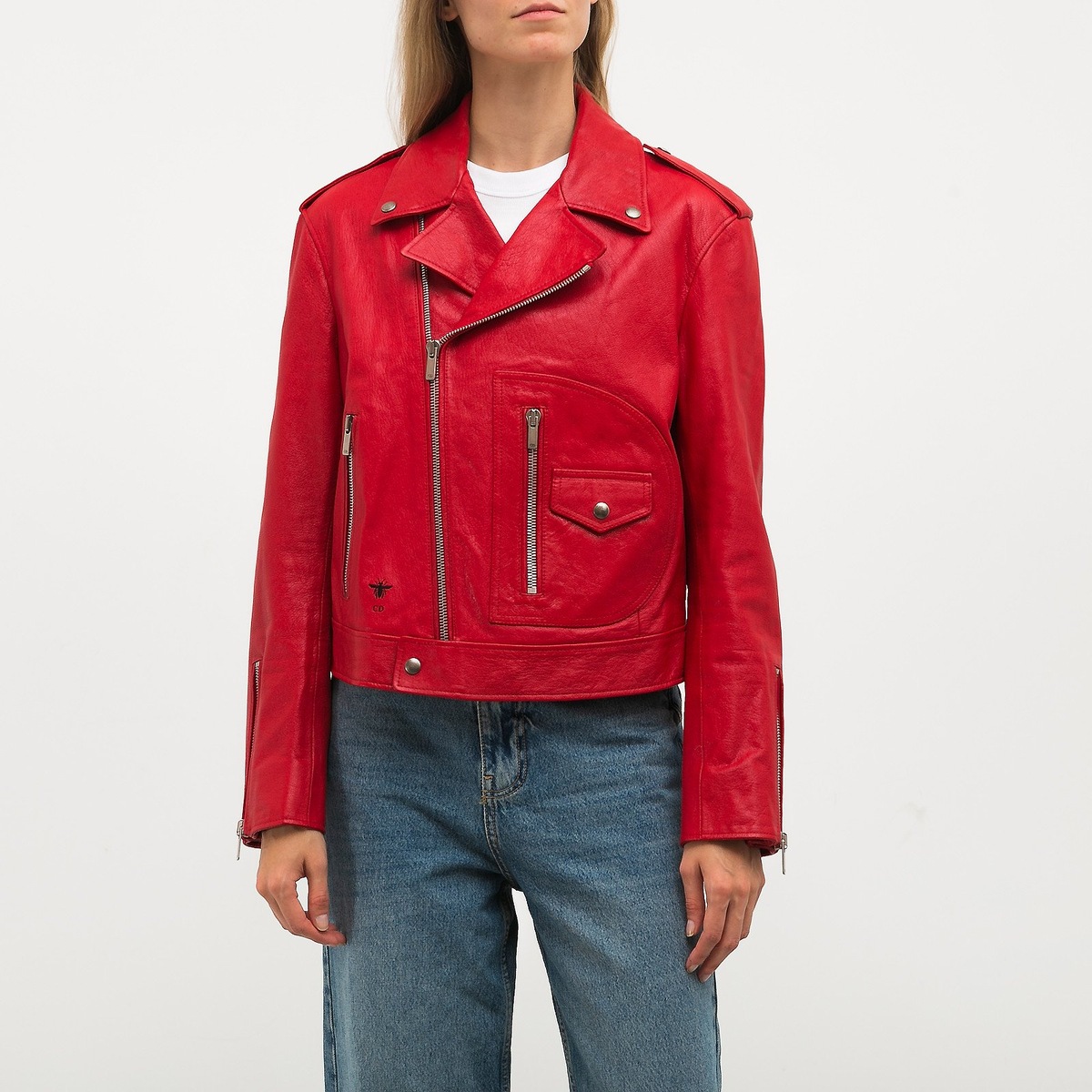 Кожаная куртка Christian Dior