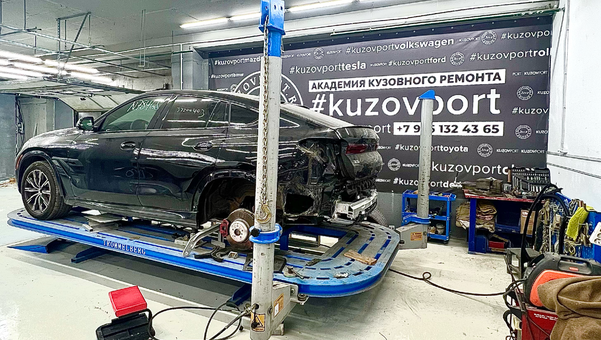 Все работы в Кузовпорт выполняются на профессиональном оборудовании