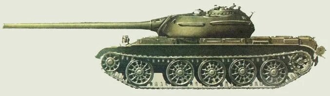 Т-54 облегчённый. Облегченный вариант разрабатывался одновременно с основным вариантом Т-54 образца 1949 года.