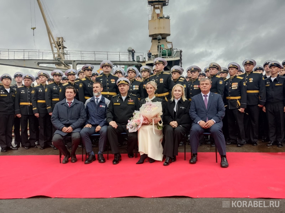 Фрегат "Адмирал флота Советского Союза Исаков" спущен на воду / Фото: Корабел.ру  📷
